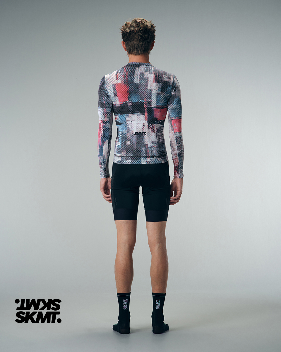 long sleeve cycling jersey for summer