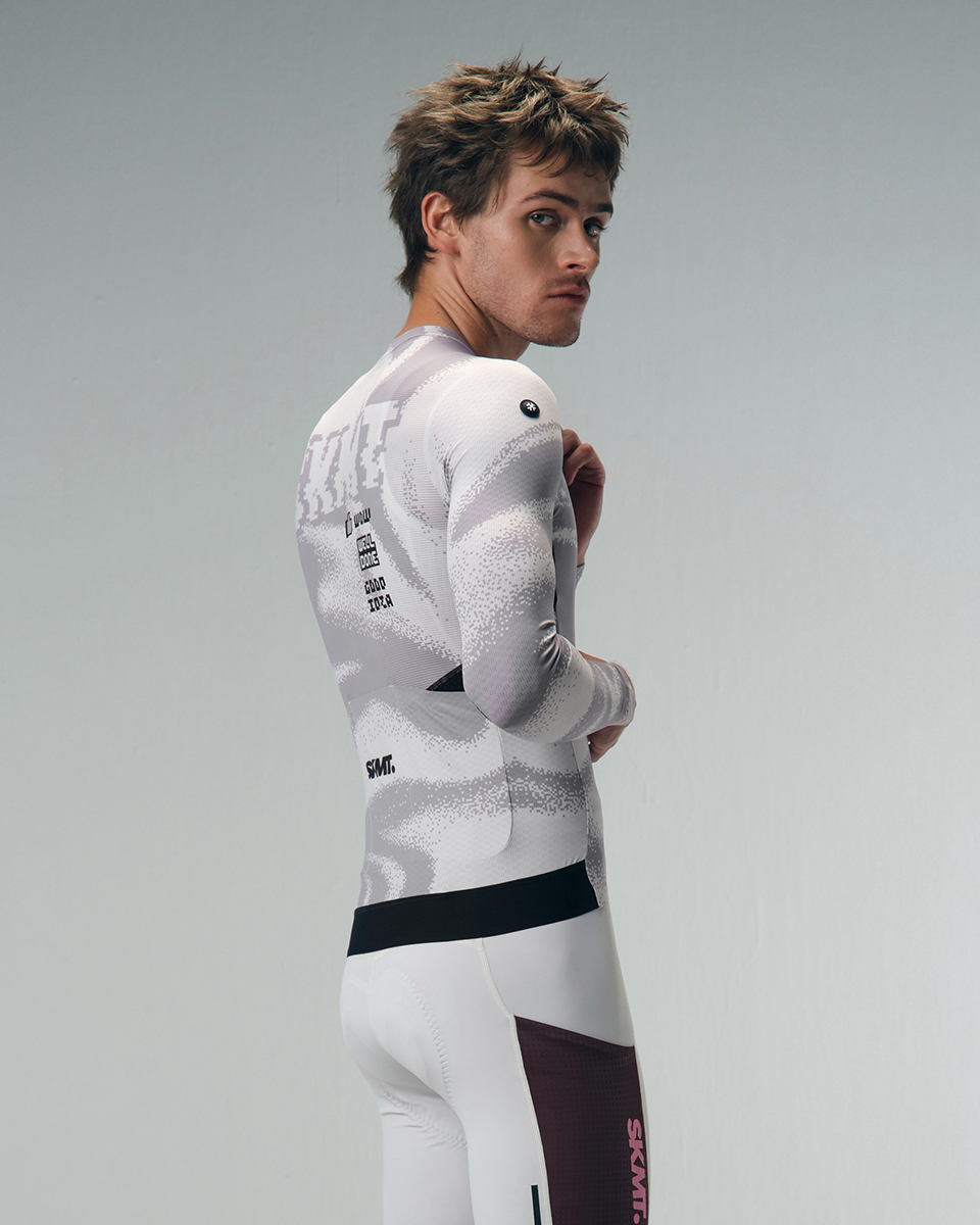 mens long sleeve cycling jersey