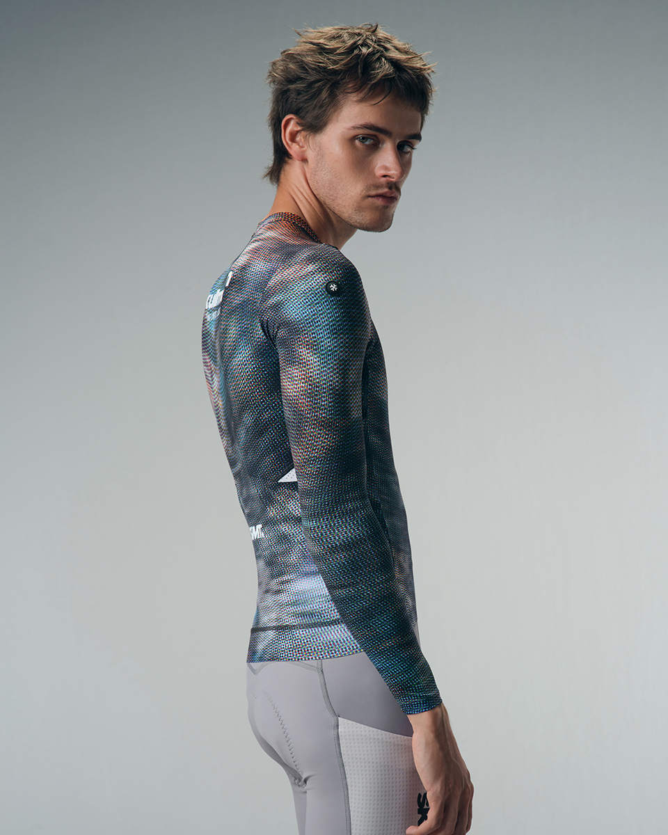 mens long sleeve cycling jersey