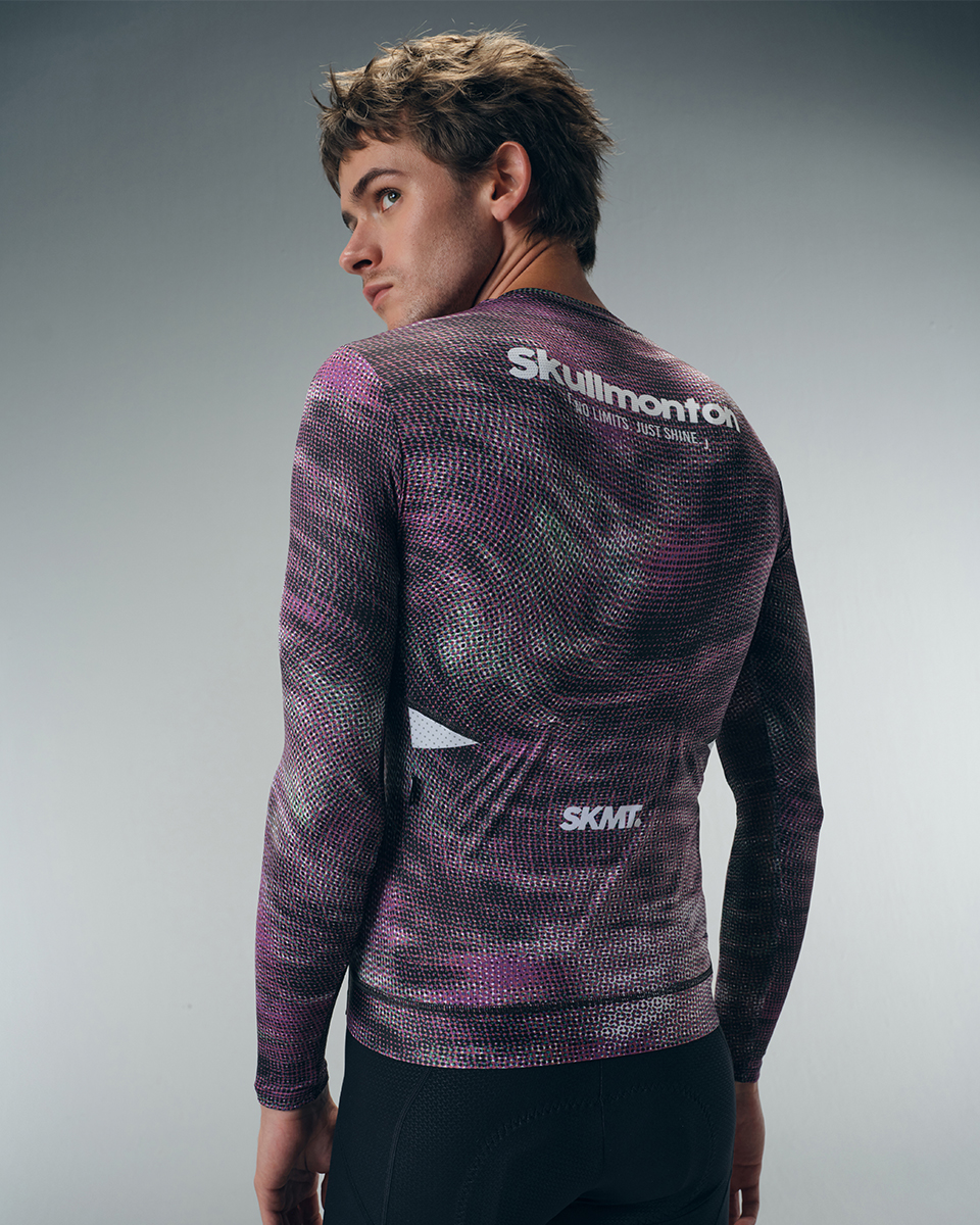mens long sleeve cycling jersey