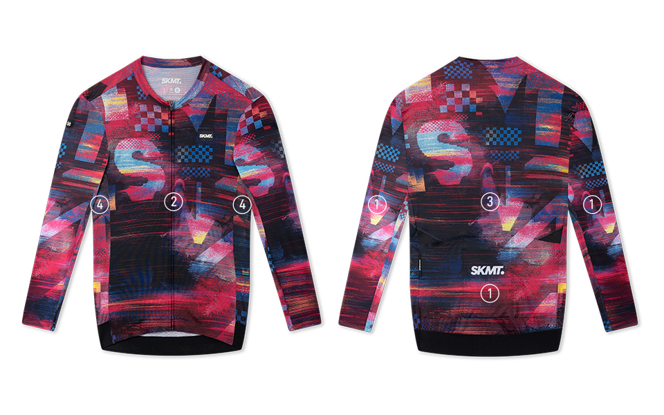long sleeve bike jersey