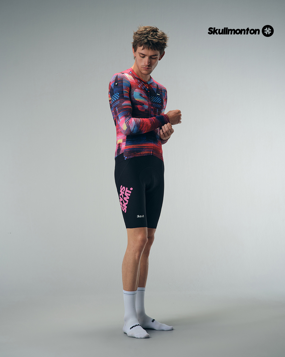 long sleeve summer cycling jersey