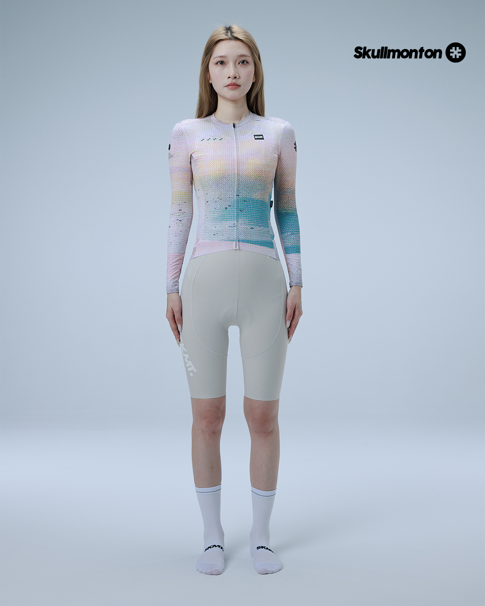 long sleeve summer cycling jersey