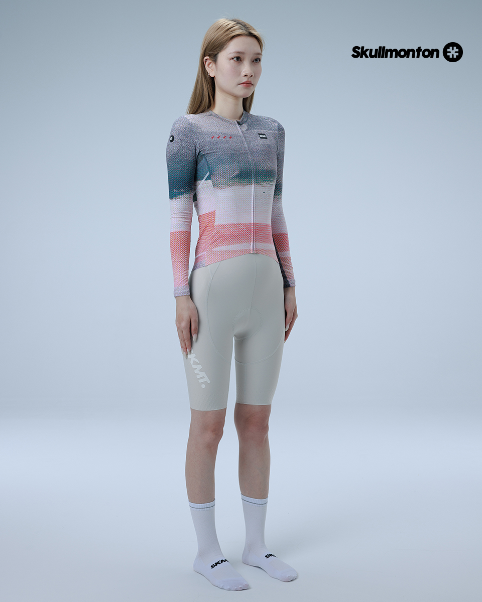 long sleeve summer cycling jersey