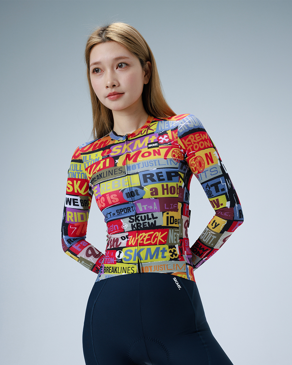 cycling long sleeve jersey