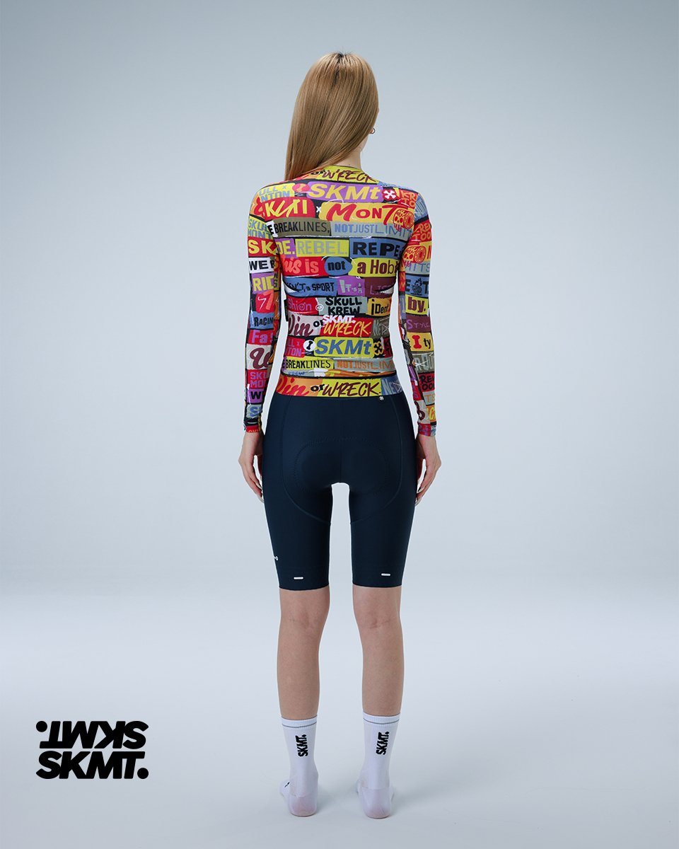 long sleeve cycling jersey for summer