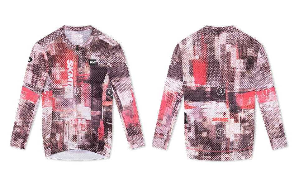 long sleeve bike jersey