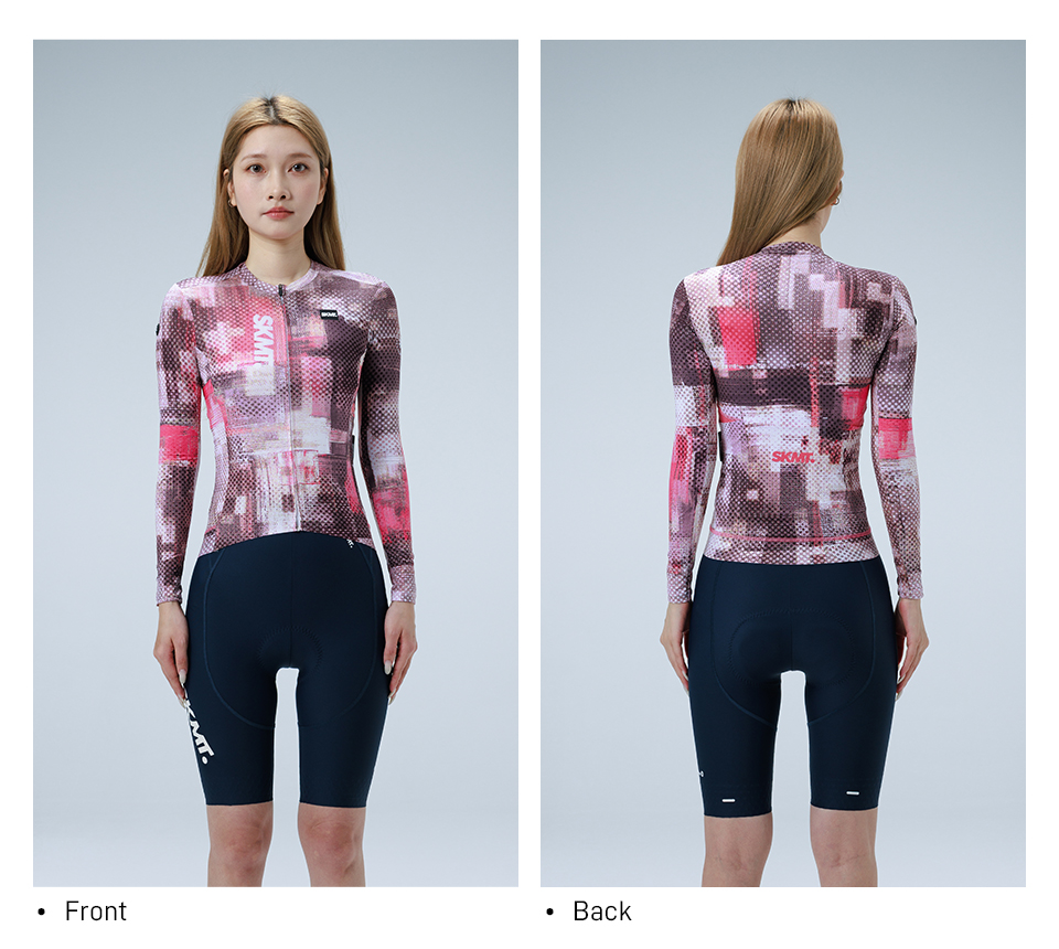 long sleeve cycling jersey summer
