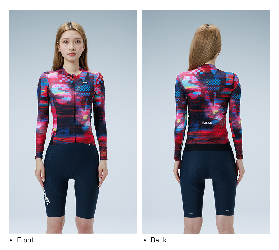 long sleeve cycling jersey summer