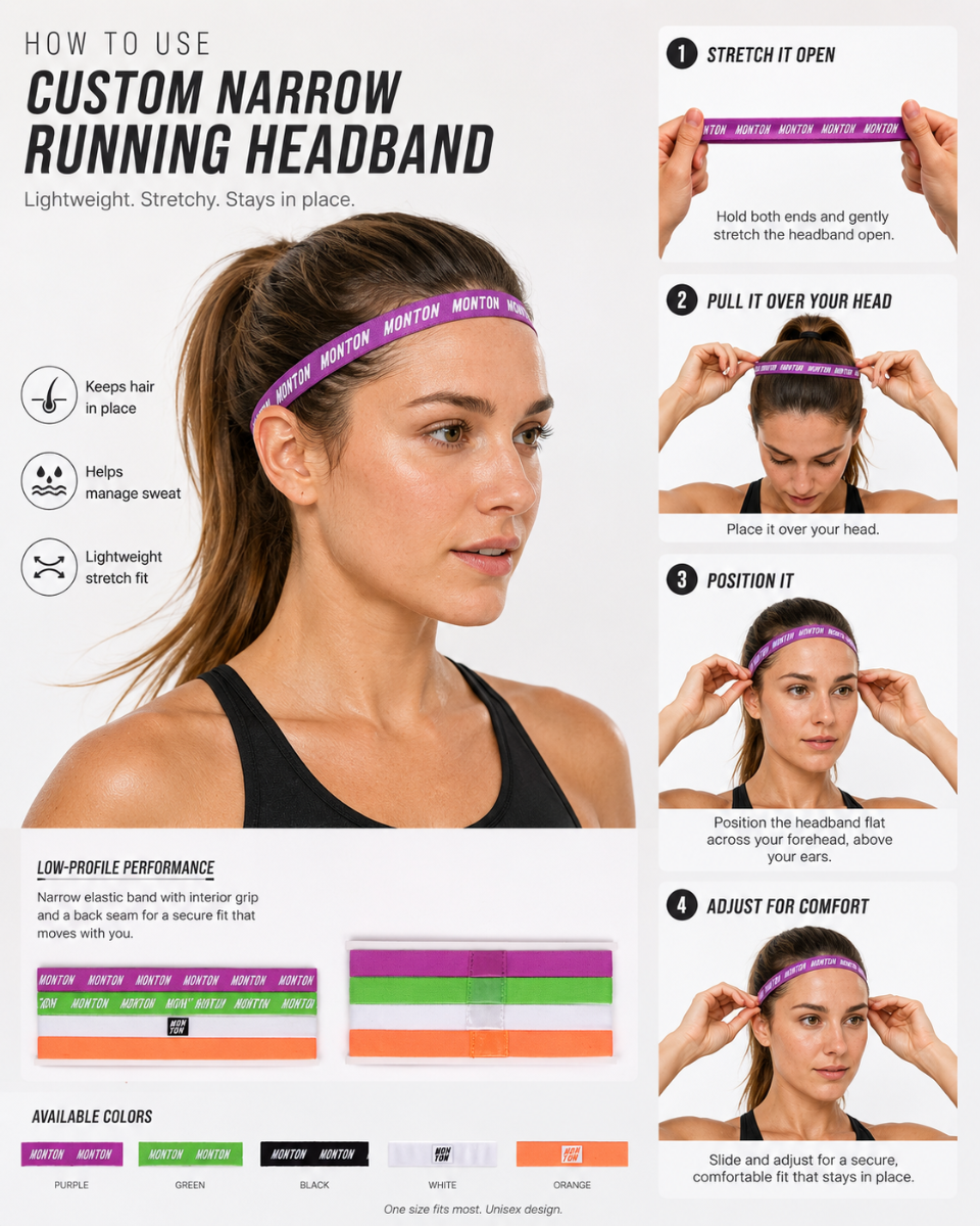 how to use running headband