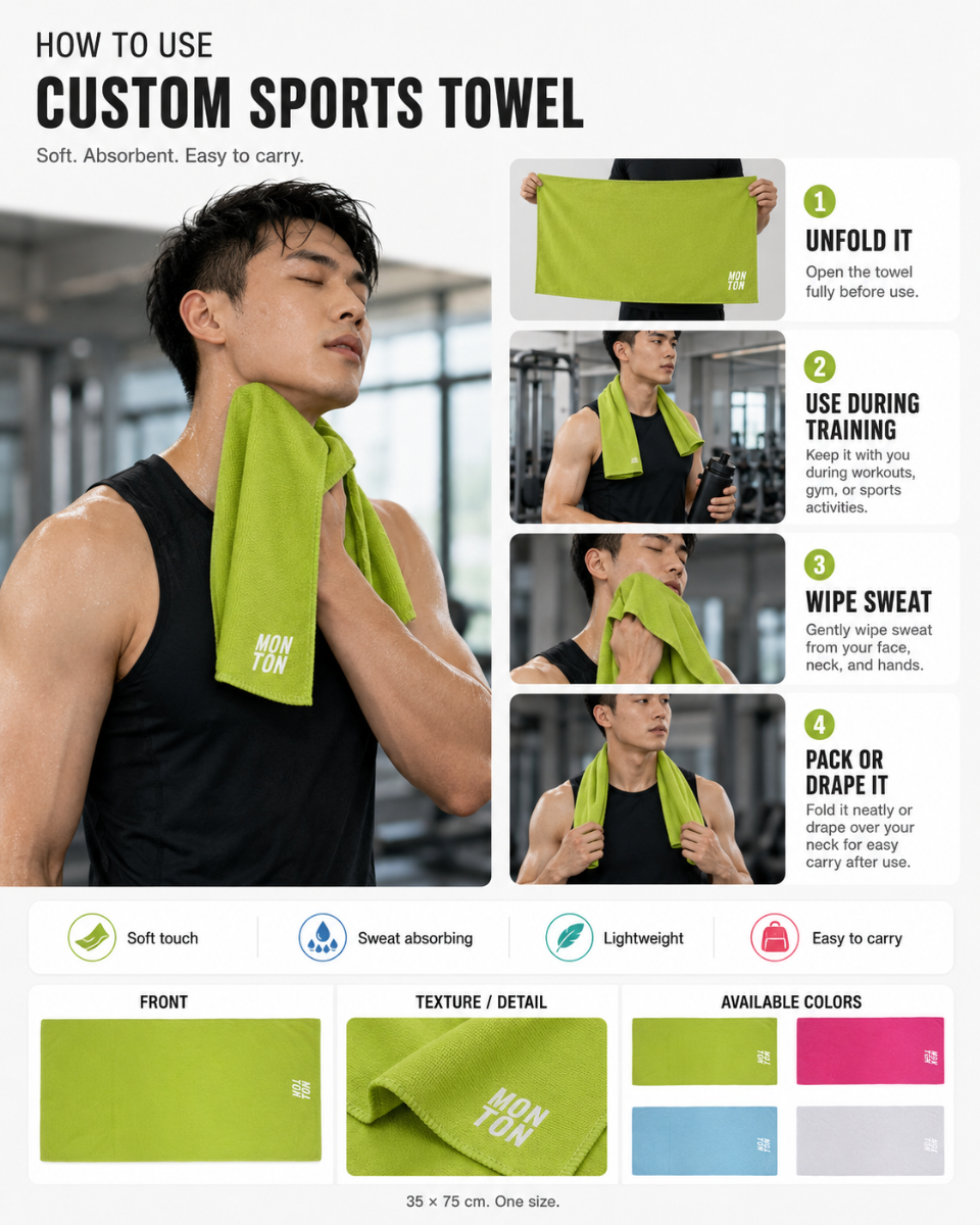 how to use Sports Towel