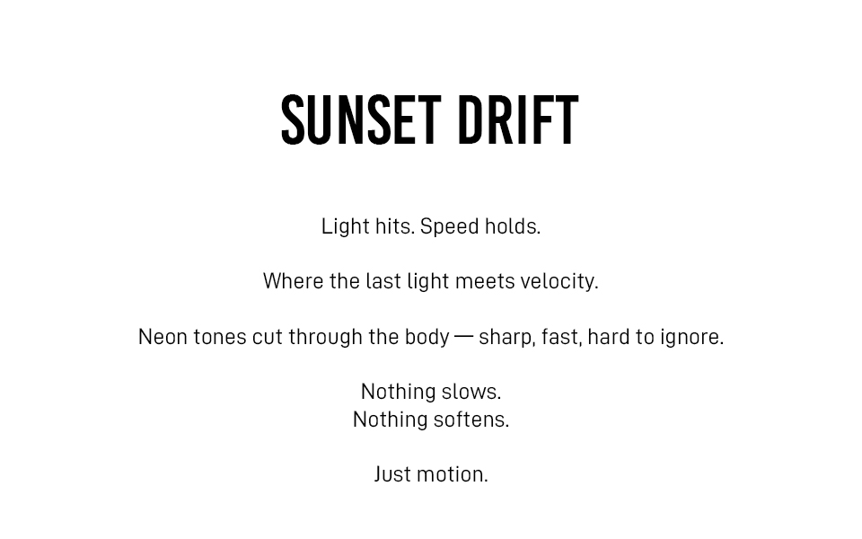 sunset drift design theory