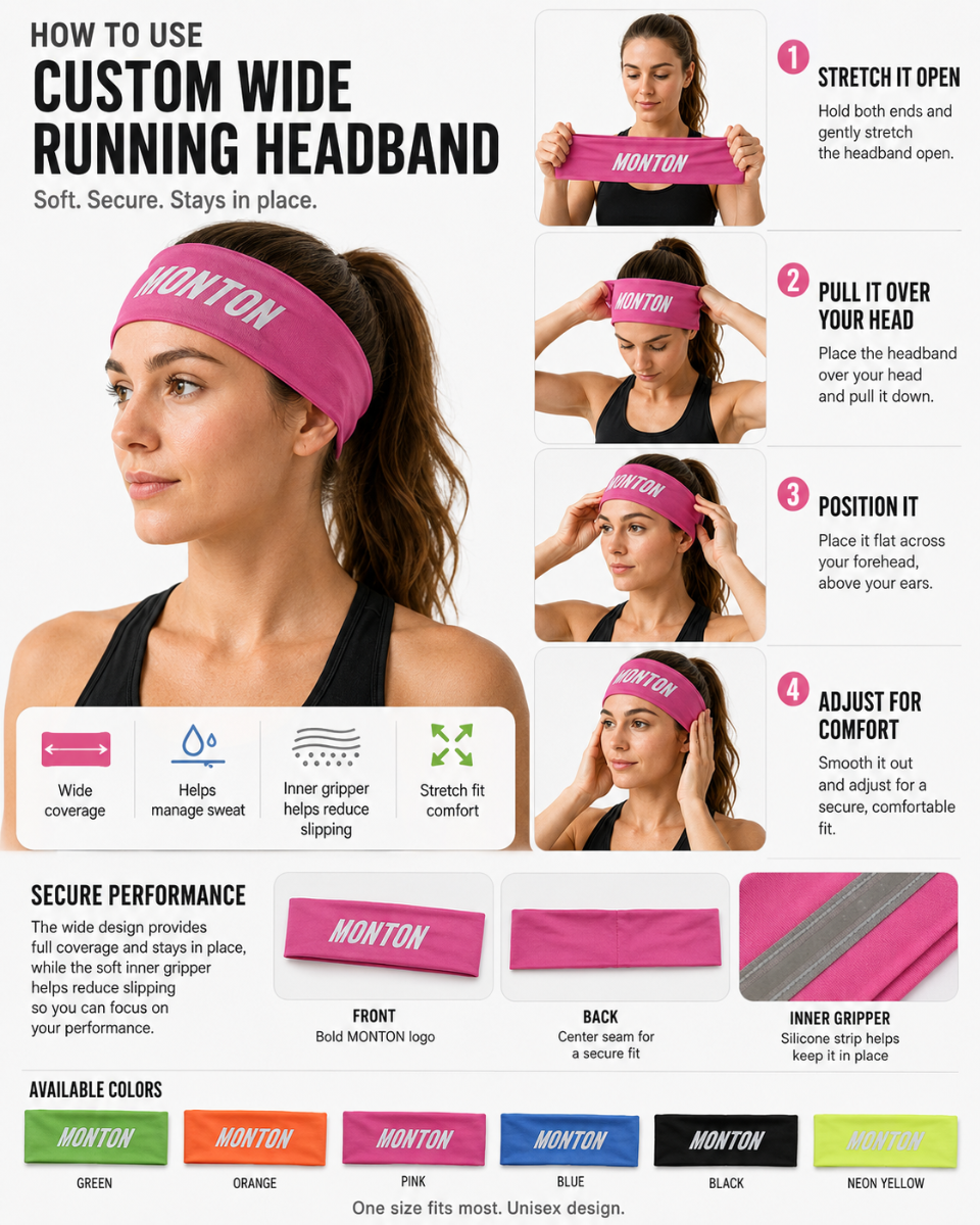 how to use running headband