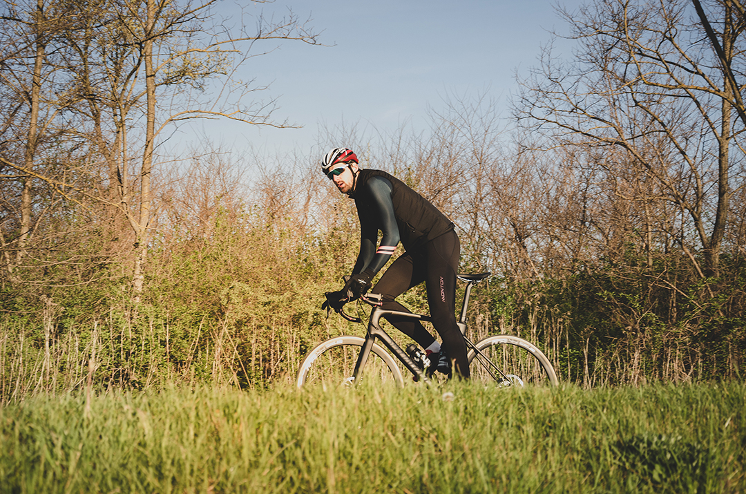insulated cycling gilet