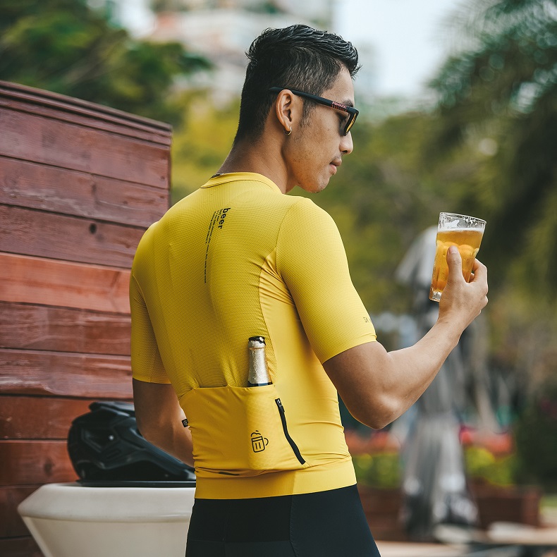 cycling yellow jersey