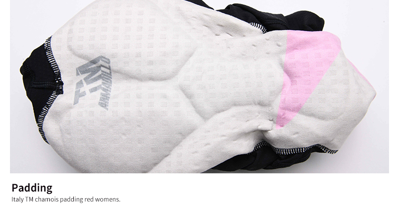 chamois padding of bike shorts