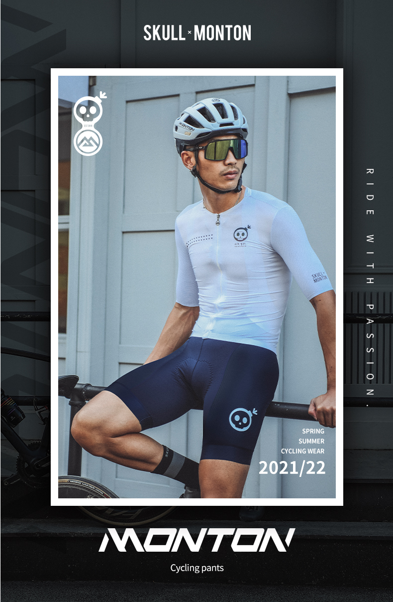 blue cycling bib shorts