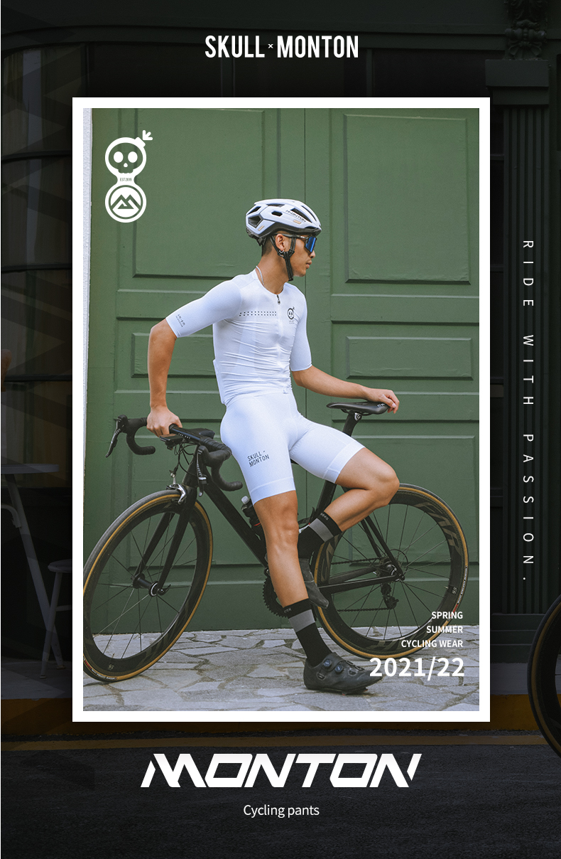 mens white cycling bib shorts