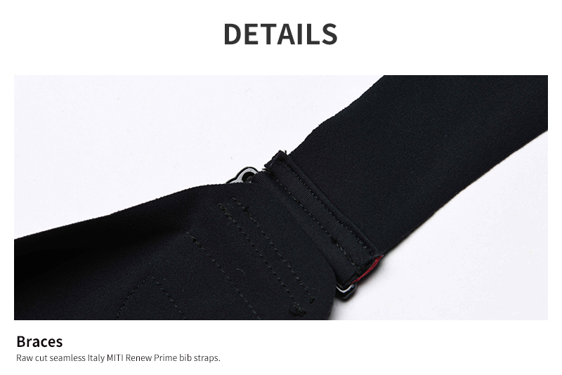 bonded mesh shoulder straps to ensure optimum fit