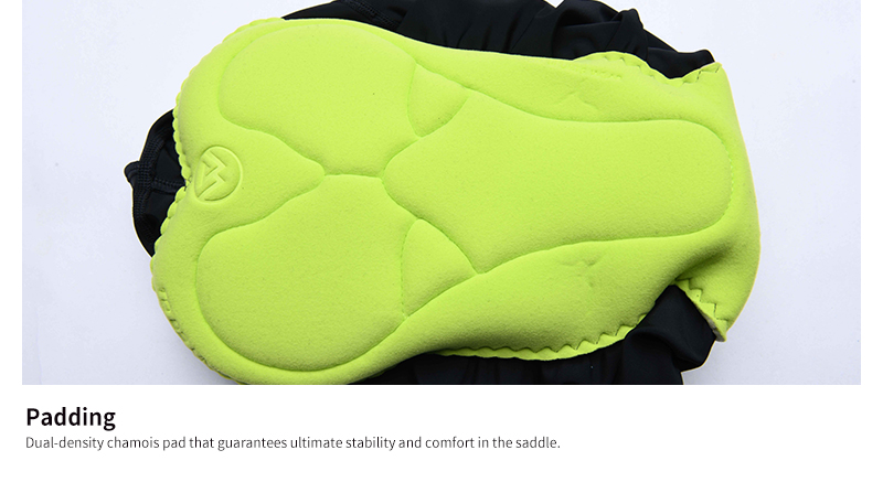 Dual-density chamois pad