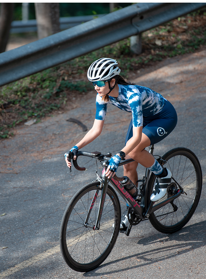 navy blue cycling bib shorts