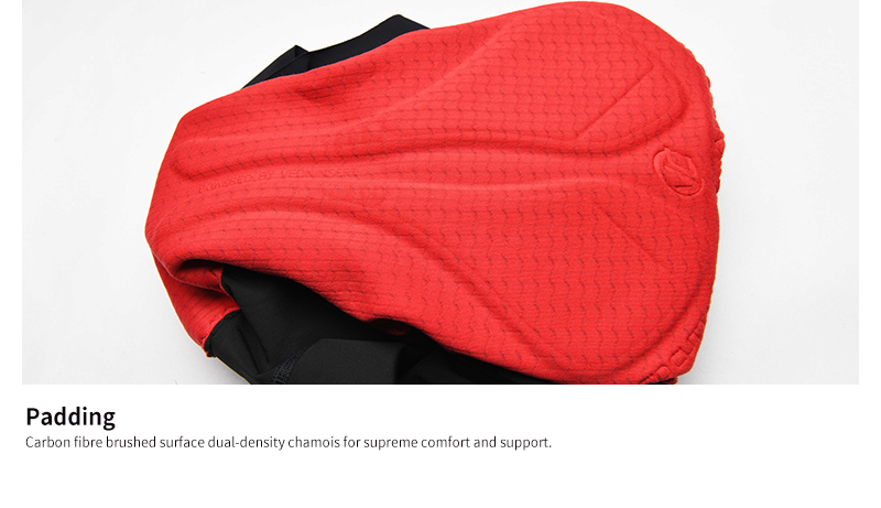 pro red padding chamois