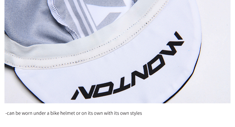 can be worn under a bike helmet or on its own with its own style
