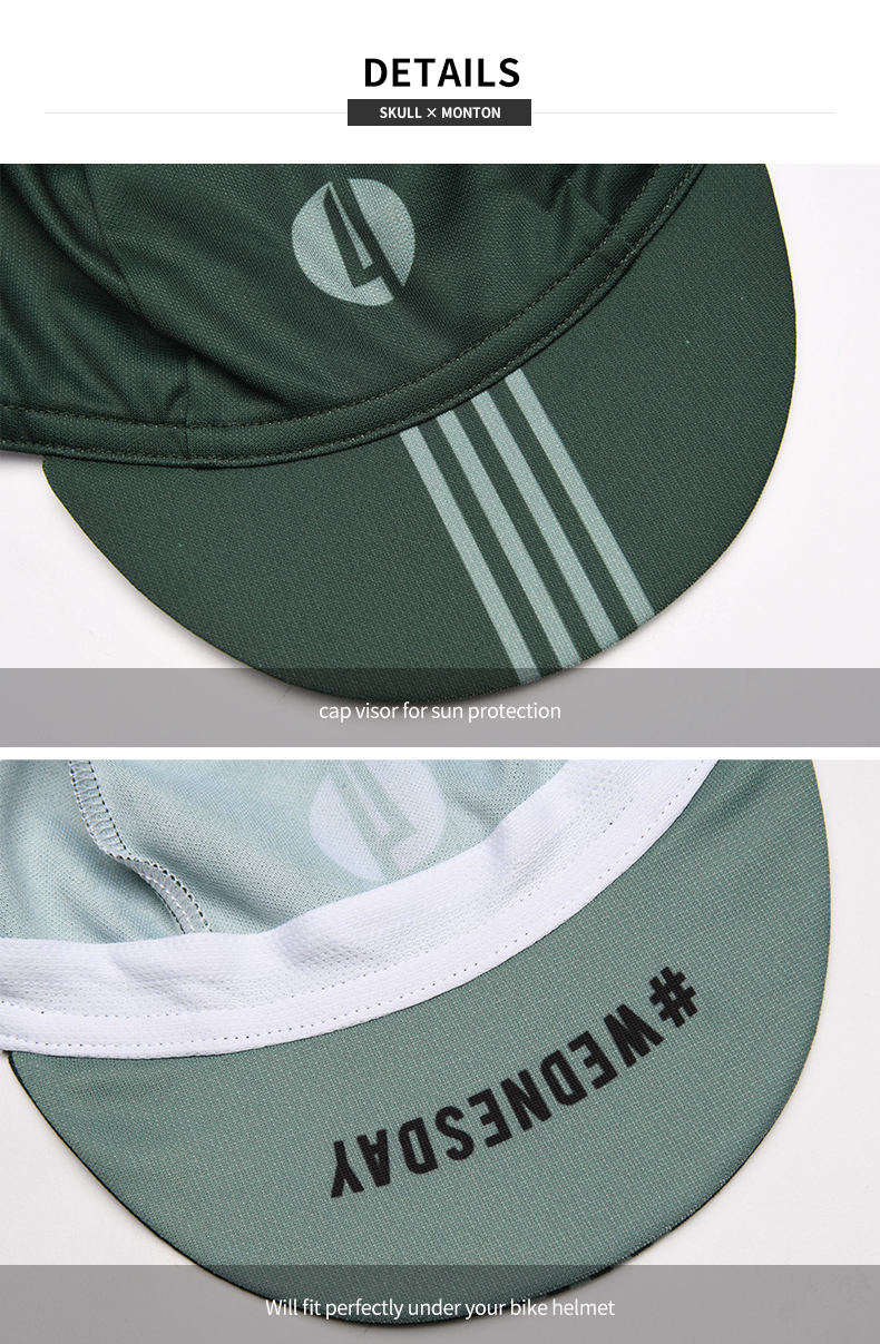cycling caps visor