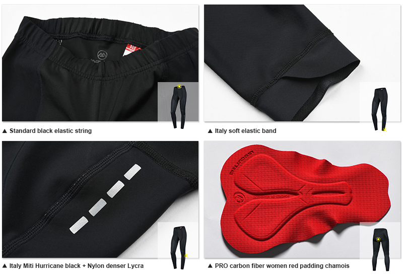 Womens cycling tights