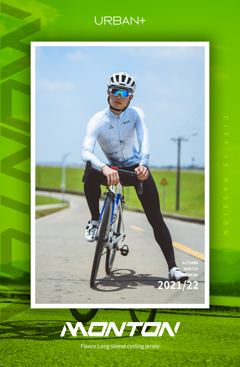 mens long sleeve thermal cycling jersey