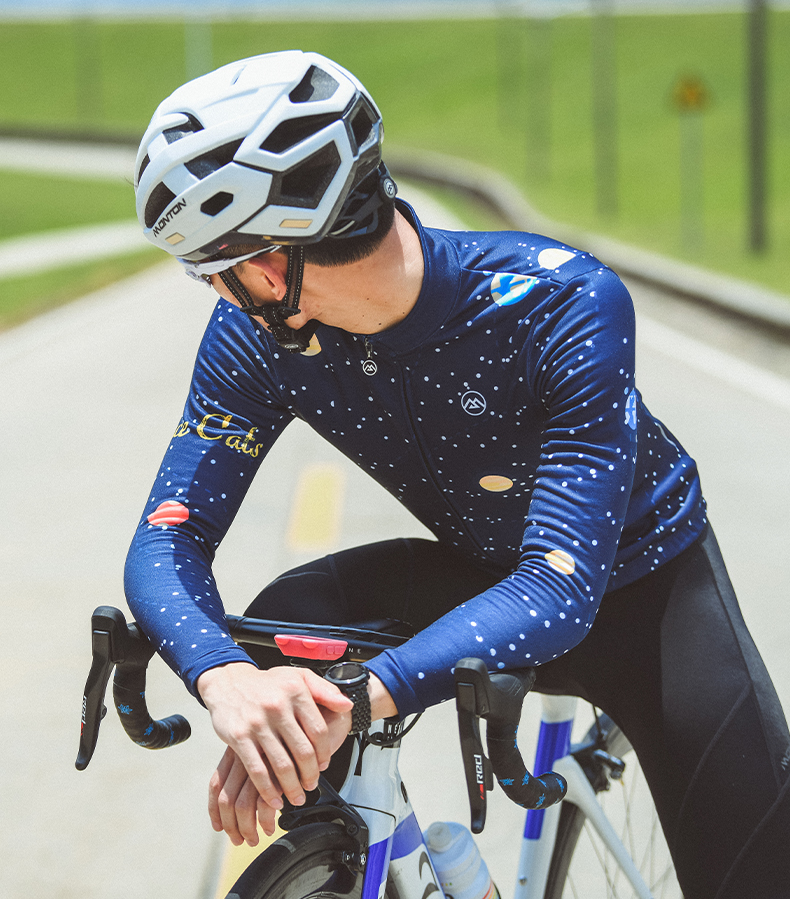 mens thermal cycling jersey