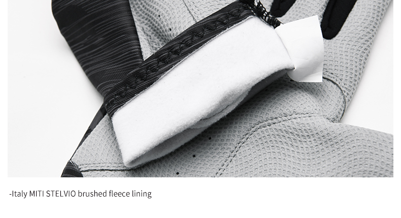 Italy MITI STELVIO brushed fleece lining