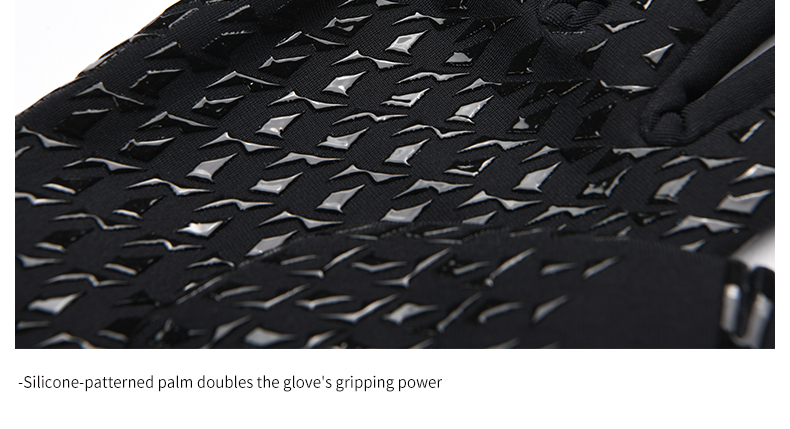 Silicone-patterned palm