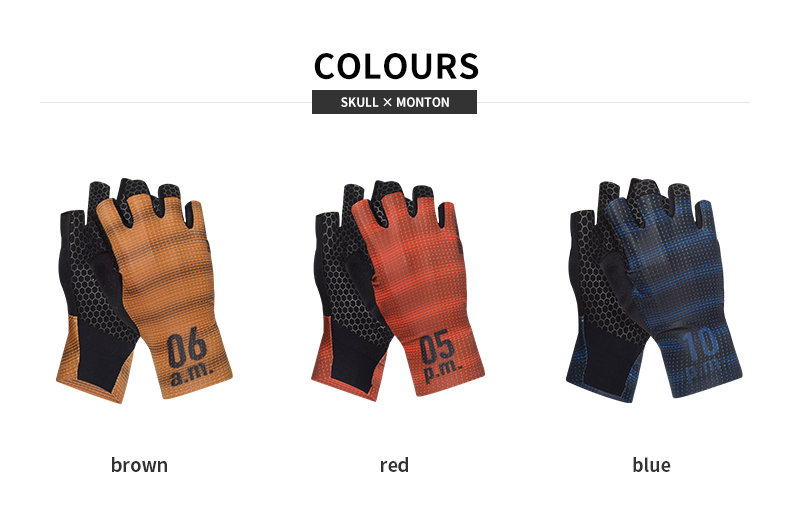 half finger cycling gloves
