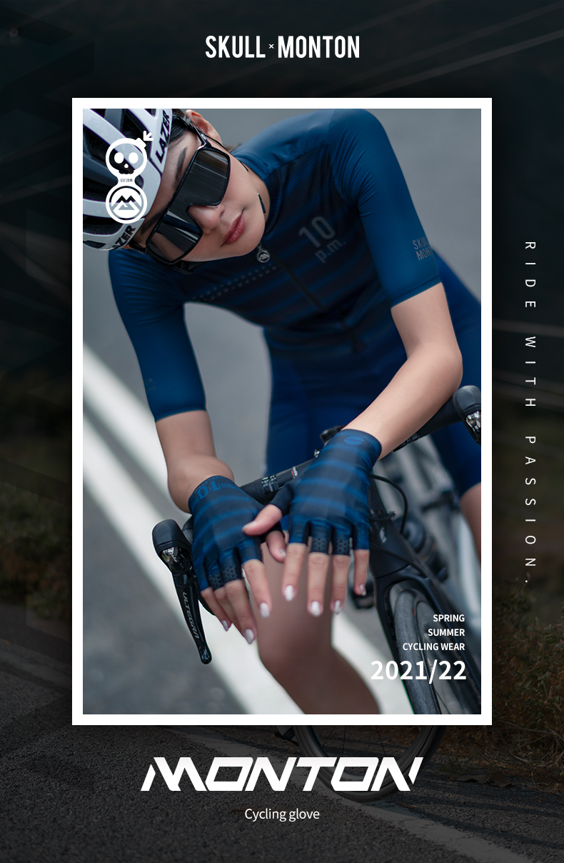half finger cycling gloves