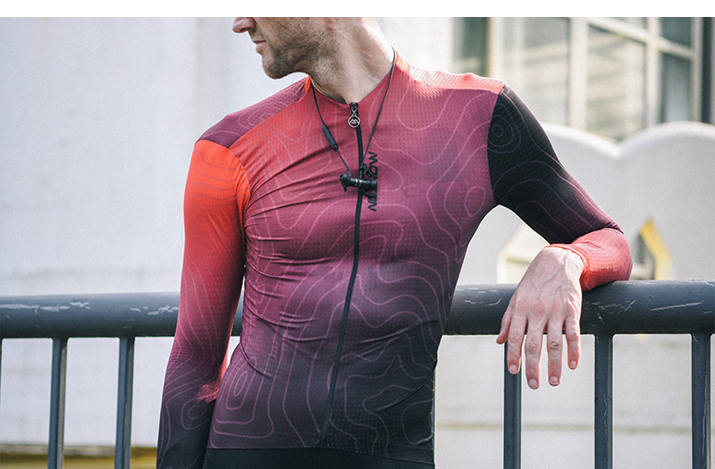 long sleeve summer bike jersey