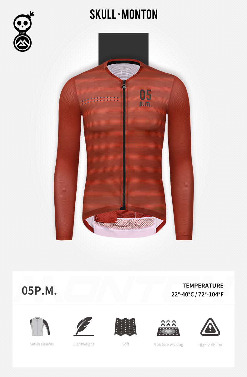 long sleeve cycling jersey for hot weather