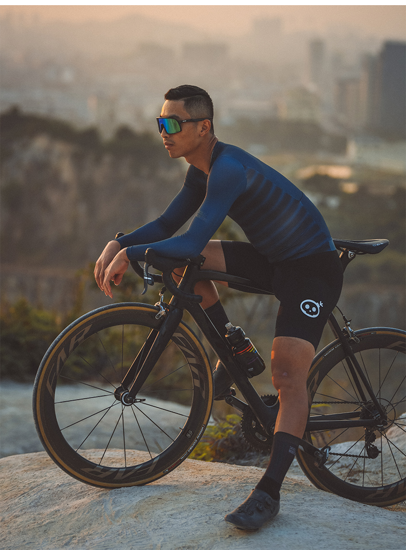 long sleeve cycling jersey for hot weather