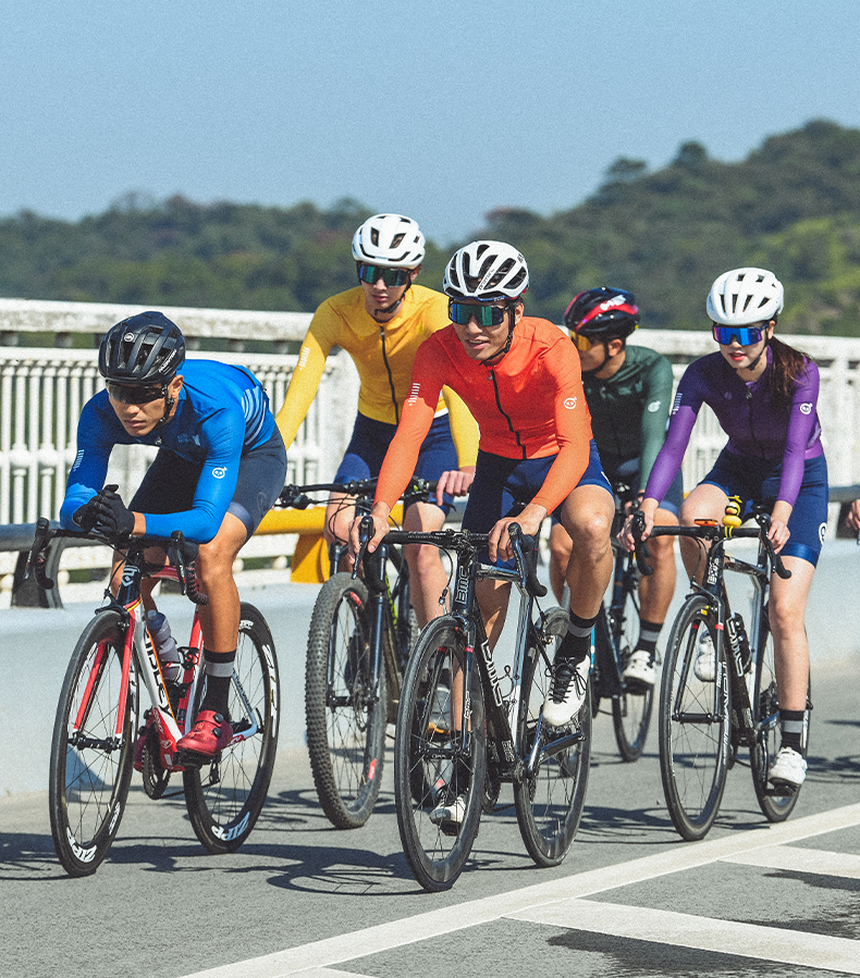 summer long sleeve cycling jersey