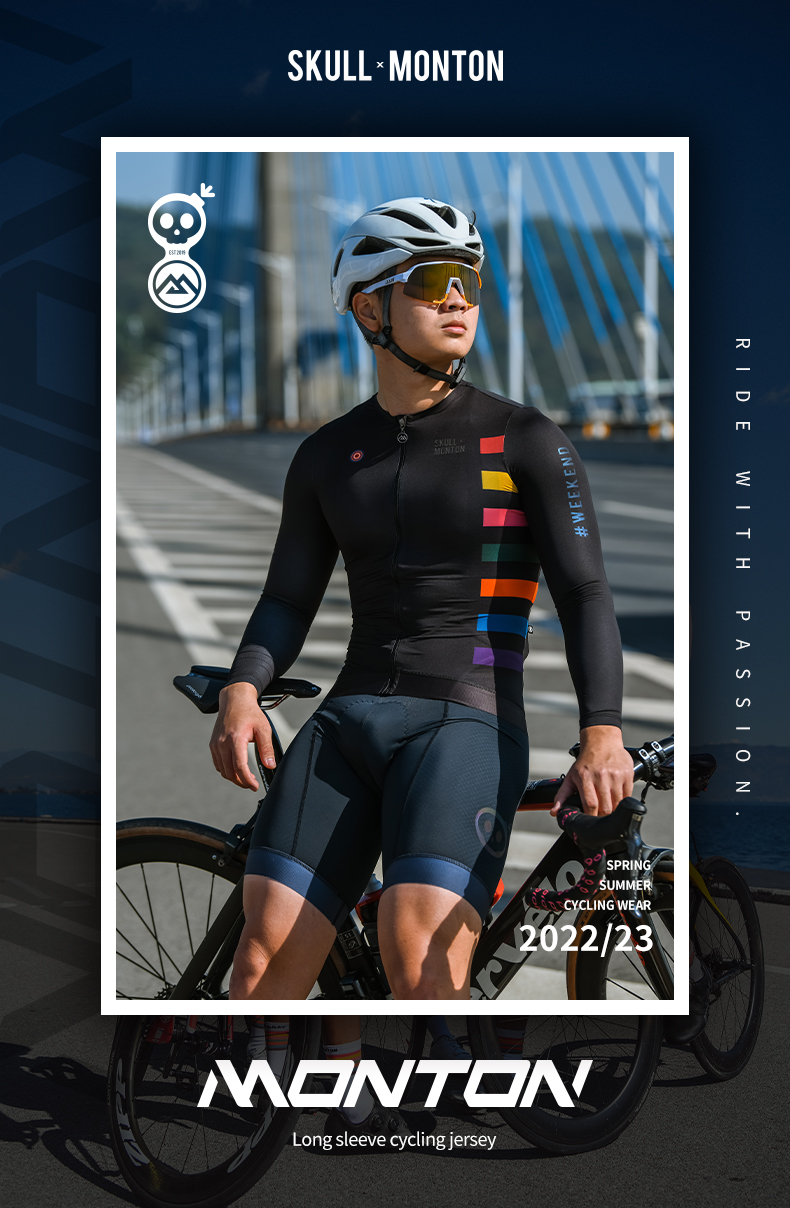 long sleeve cycling jersey summer