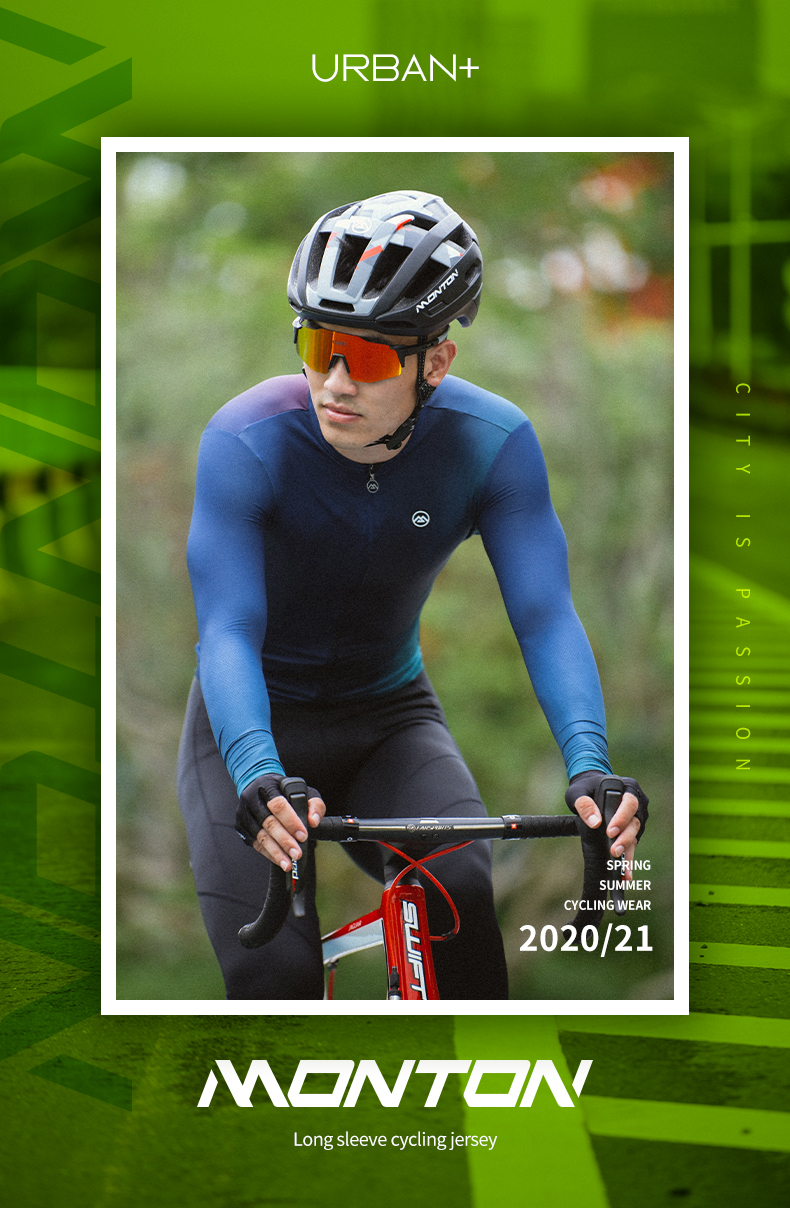 long sleeve summer cycling jersey