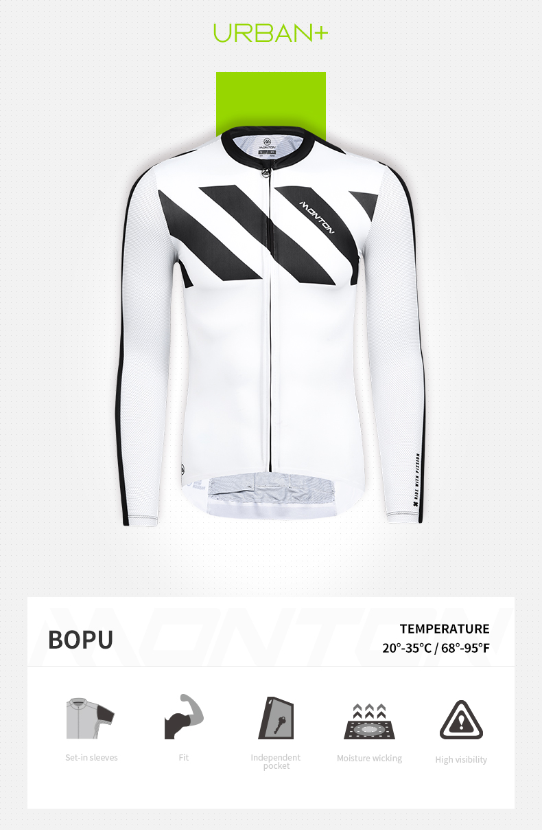 mens black long sleeve cycling jersey