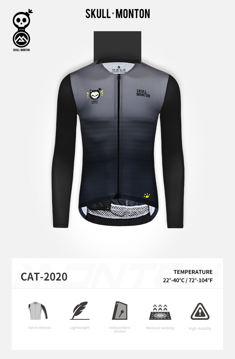 long sleeve cycle jersey
