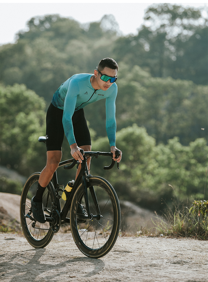long sleeve cycling jersey for summer