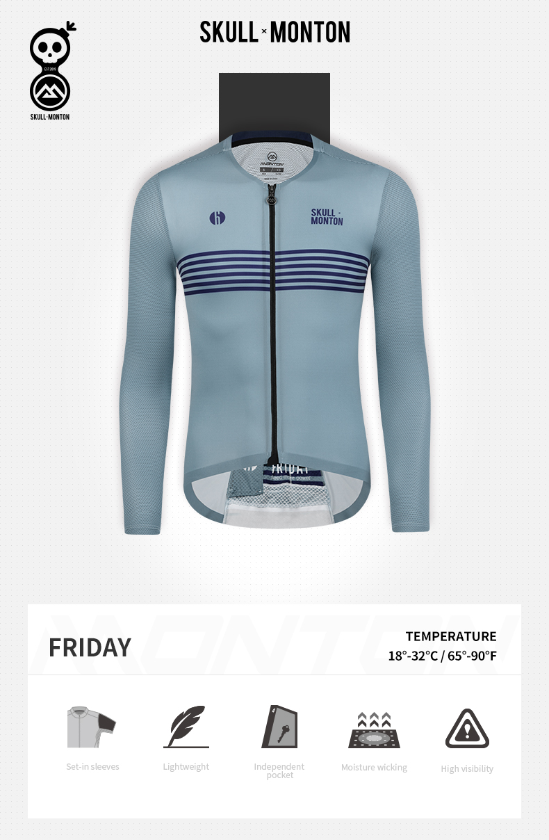 long sleeve cycle jersey