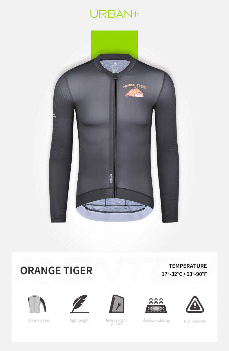 long sleeve summer bike jersey