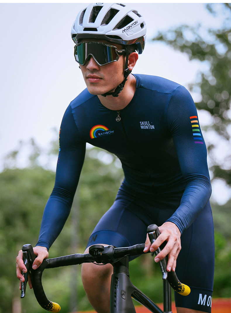 long sleeve uv cycling jersey