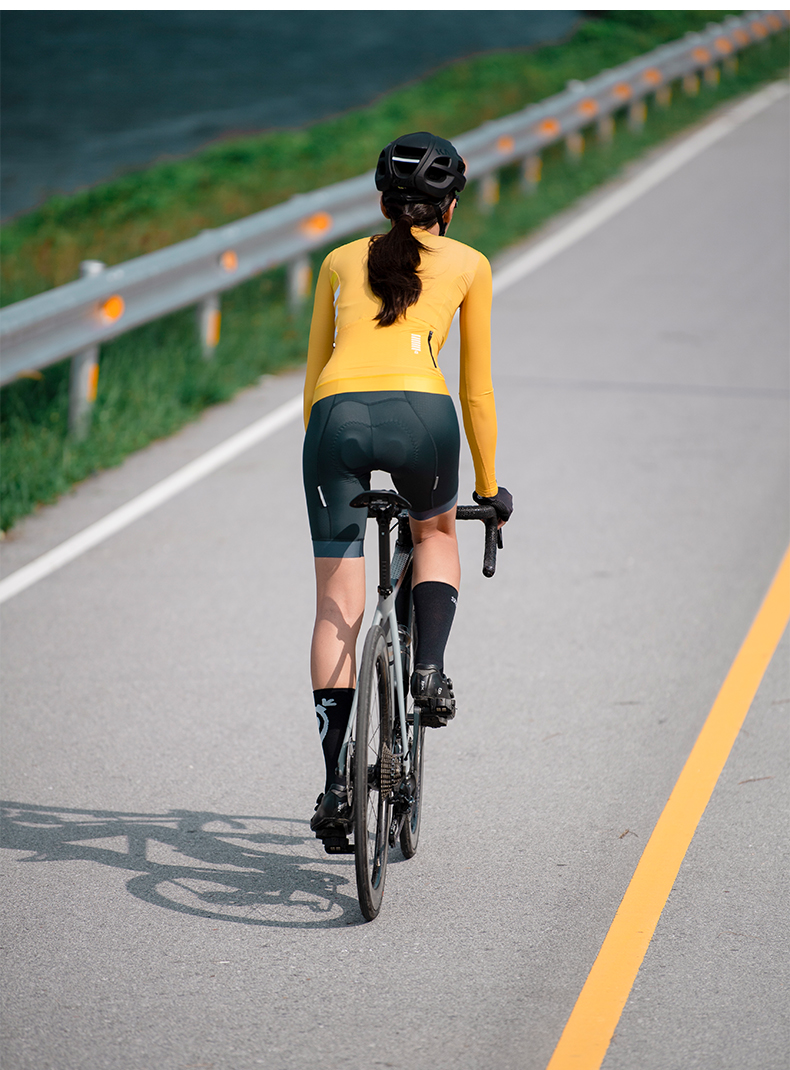 womens long sleeve bike jersey