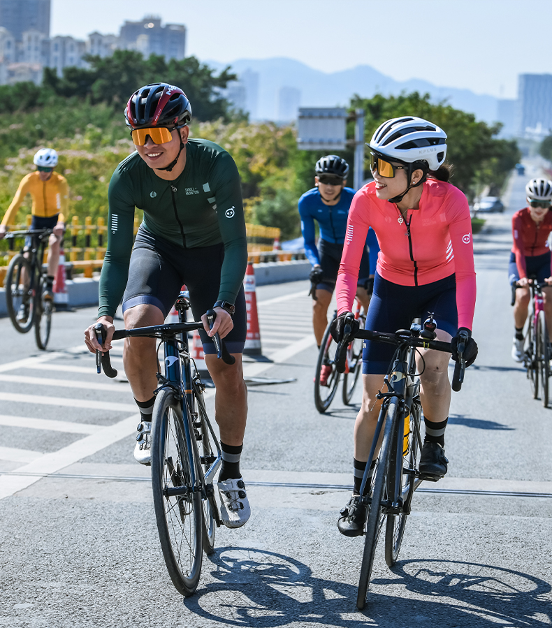 long sleeve womens bike jersey