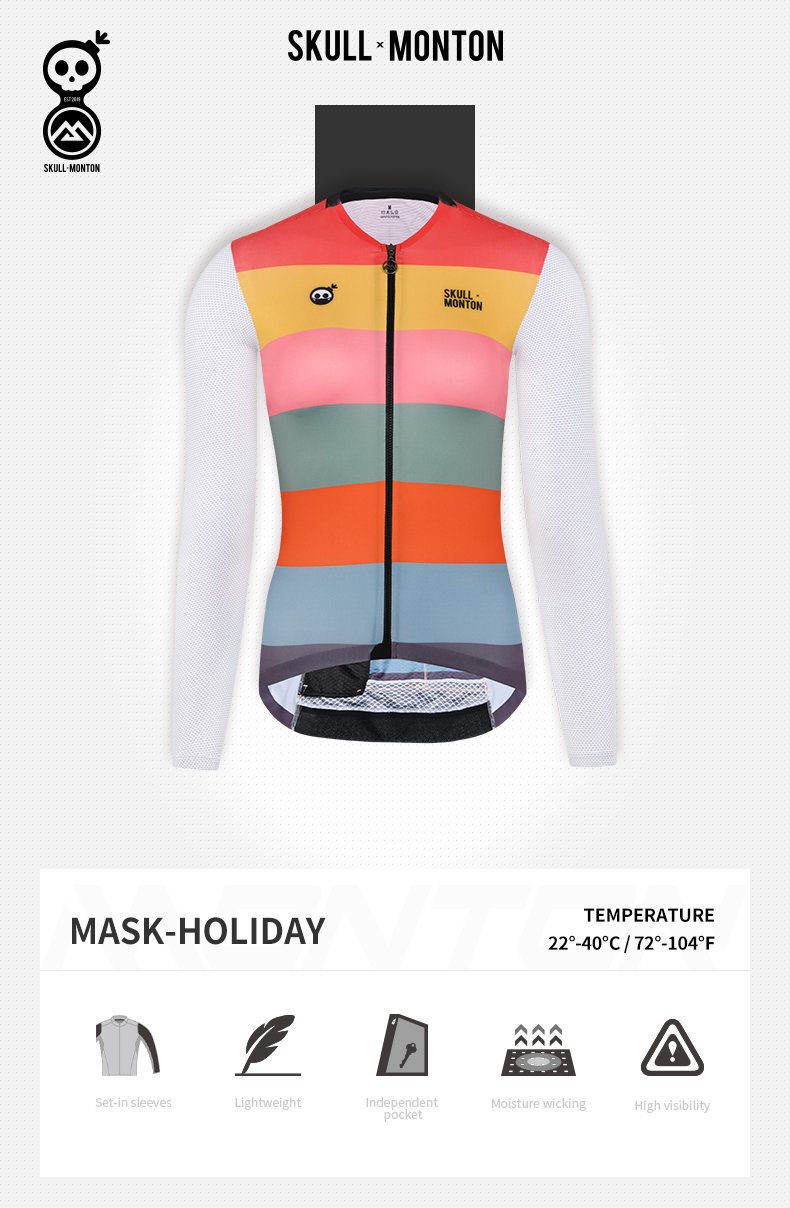 womens long sleeve cycling jersey